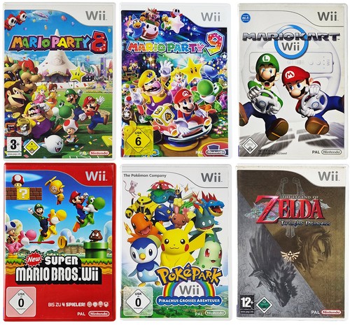 Nintendo wii spiele auswahl - spiele,