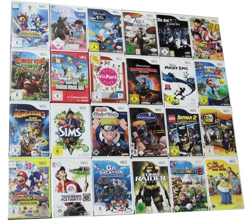 Nintendo wii spiele auswahl - spiele,