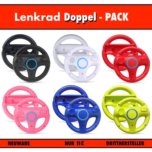 Zwei wii wheel racing - /, 2x