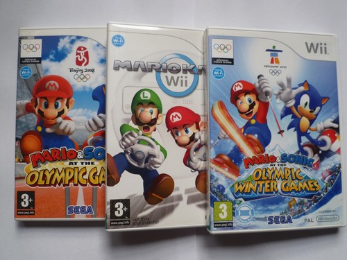 Mario kart wii - mario, sonic